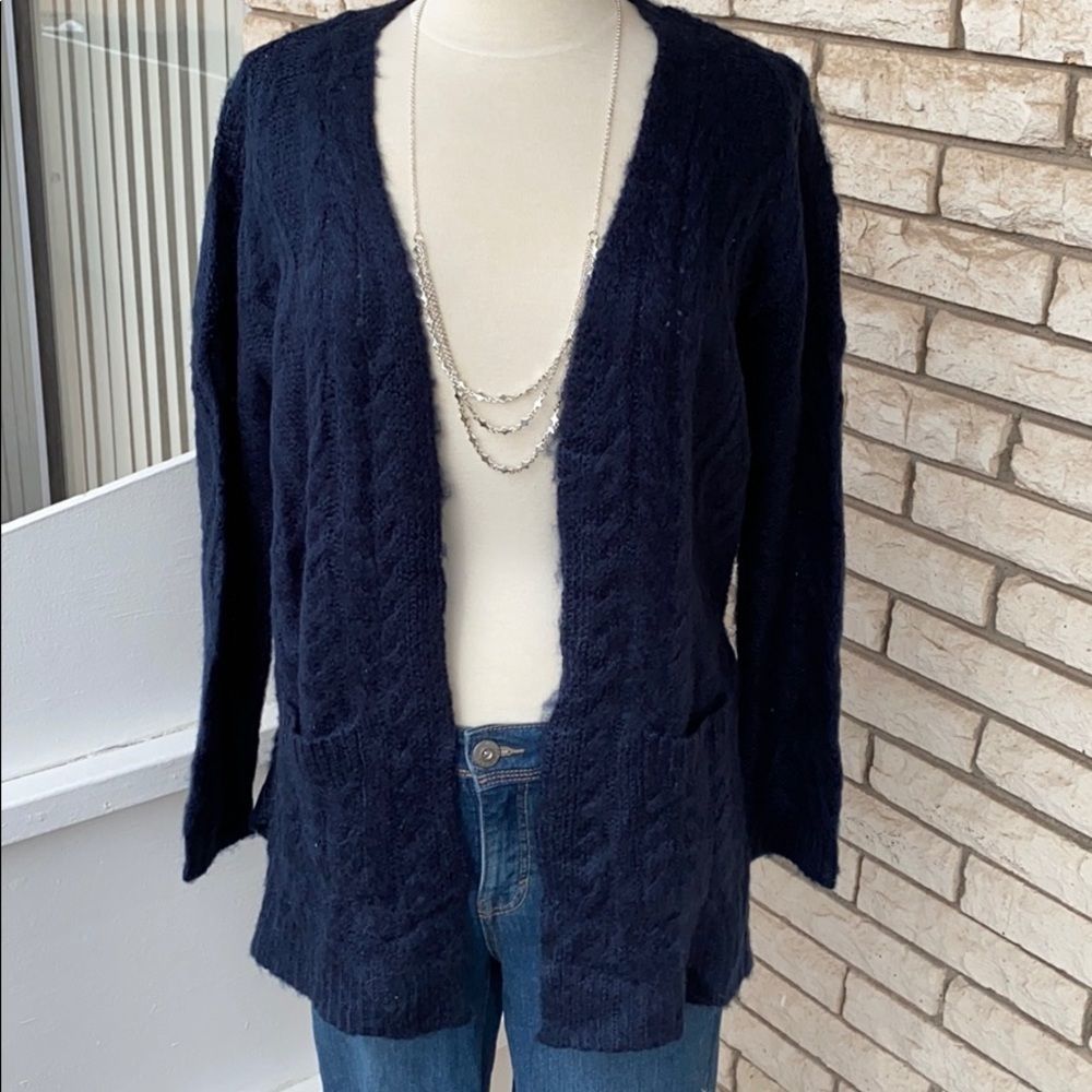 Navy Blue Cardigan